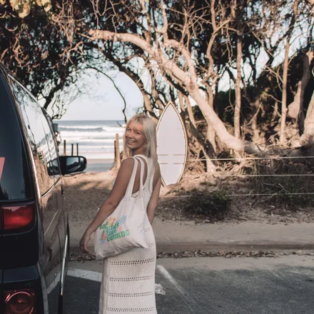 Wicked Campers campervan road trip at Byron Bay